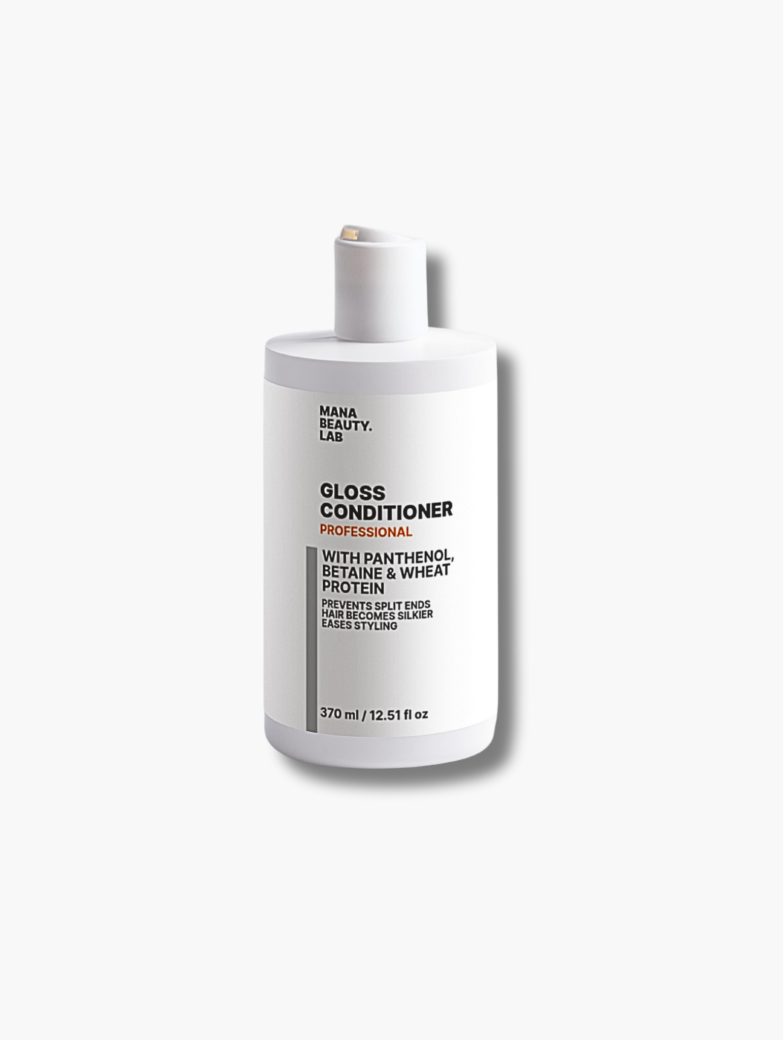 Gloss Conditioner from MANA BEAUTY.LAB in white bottle with protein complex