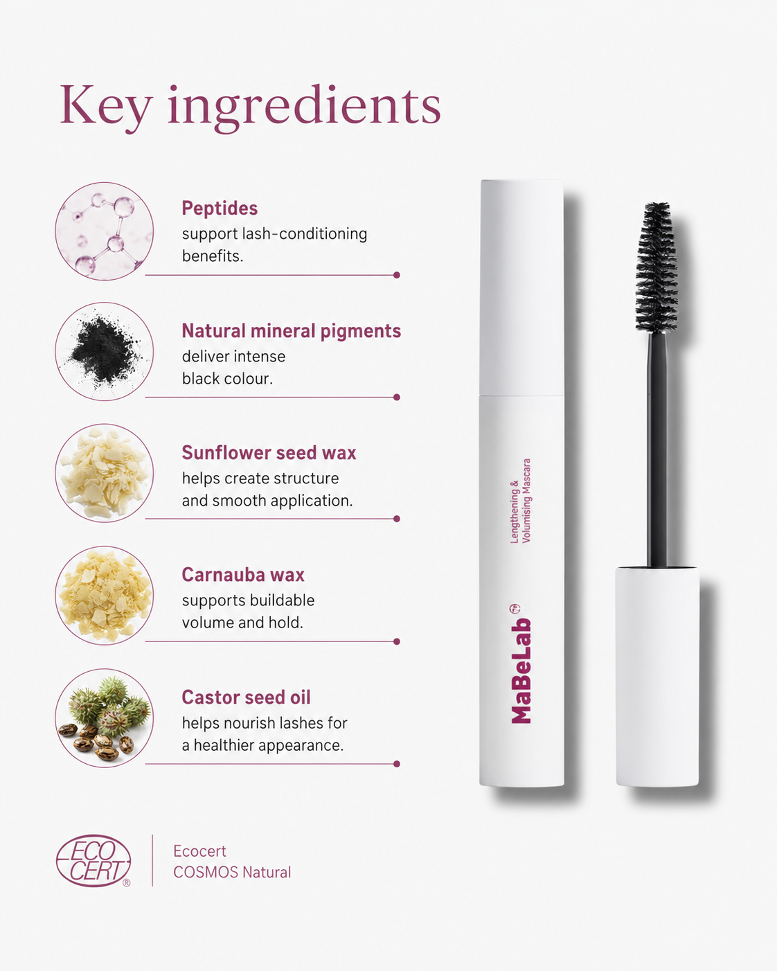 Lengthening & Volumising Mascara