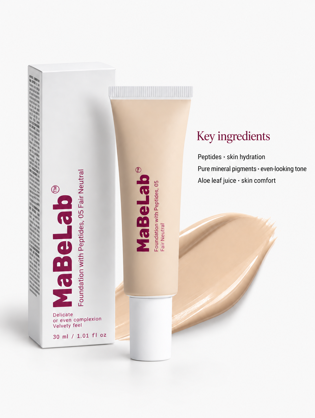Foundation with Peptides, 05 Fair Neutral